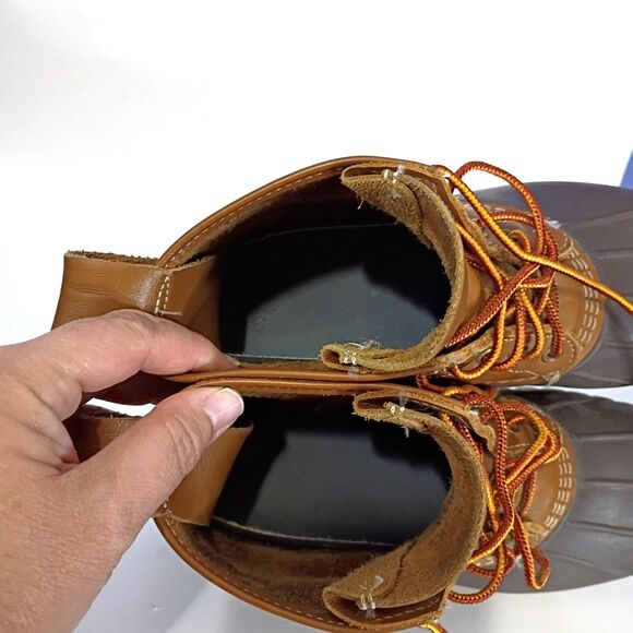 LL Bean Duck Boots Maine Bean Boots Made in USA Women's 9M Waterproof Outdoors - Picture 7 of 9